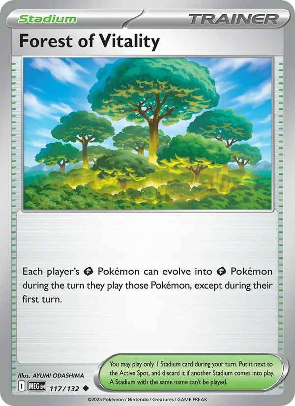Forest of Vitality – Mega Evolution 117