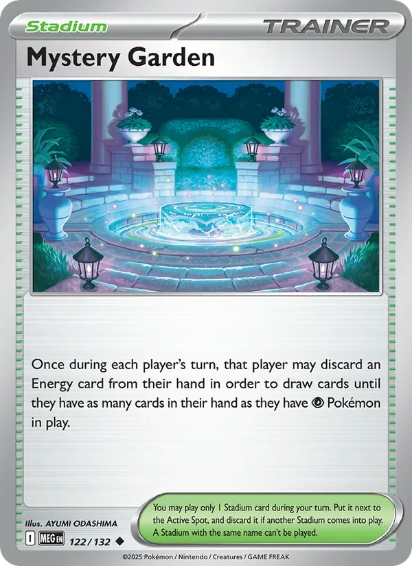 Mystery Garden – Mega Evolution 122