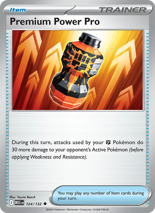Premium Power Pro – Mega Evolution 124