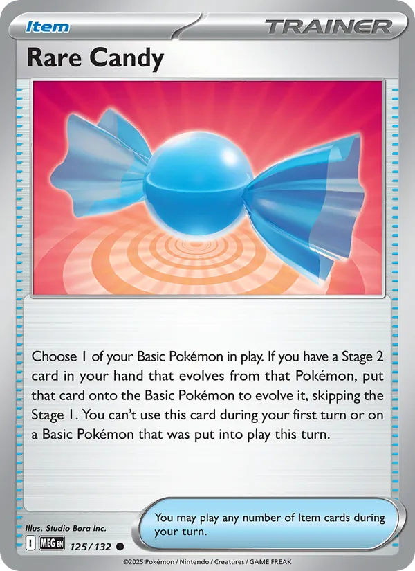 Rare Candy – Mega Evolution 125