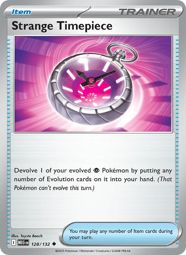 Strange Timepiece – Mega Evolution 128