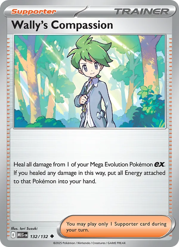 Wally's Compassion – Mega Evolution 132