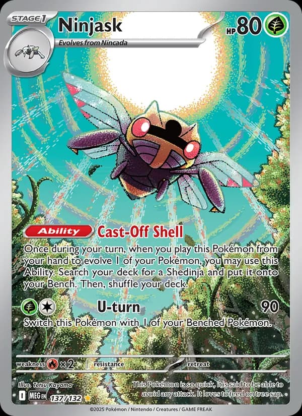 Ninjask – Mega Evolution 137