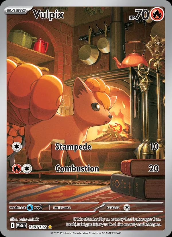Vulpix – Mega Evolution 138