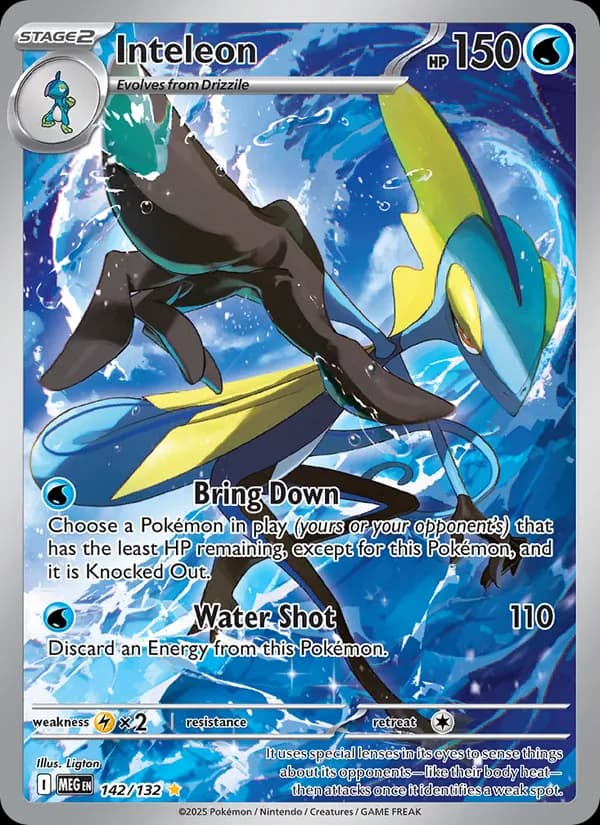 Inteleon – Mega Evolution 142