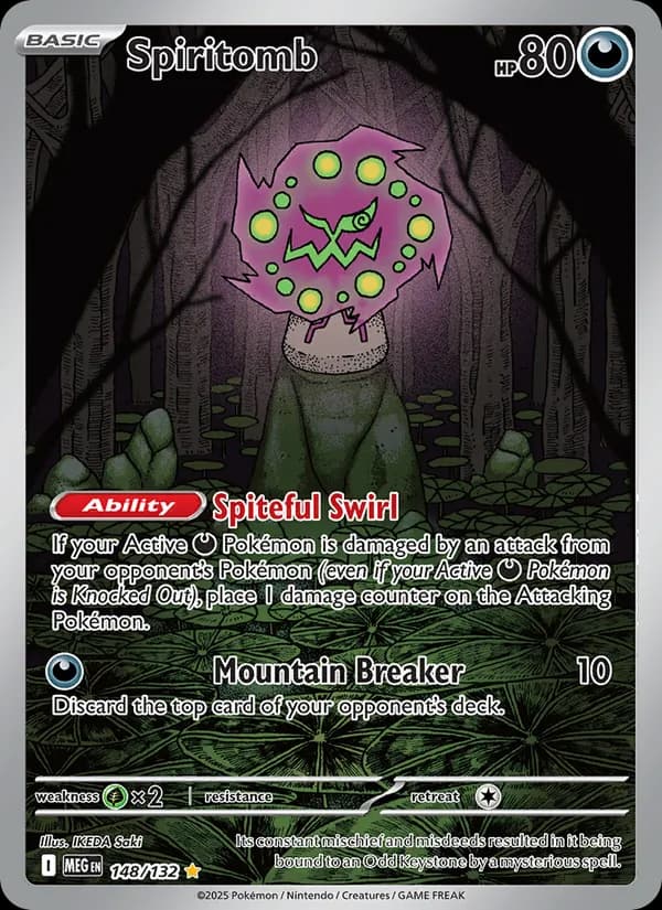 Spiritomb – Mega Evolution 148