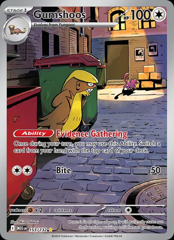 Gumshoos – Mega Evolution 153