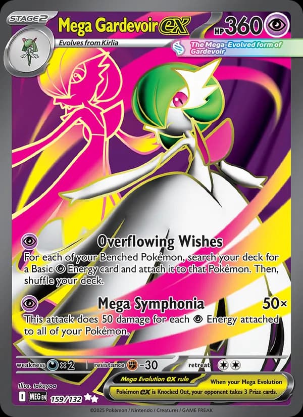 Mega Gardevoir ex – Mega Evolution 159