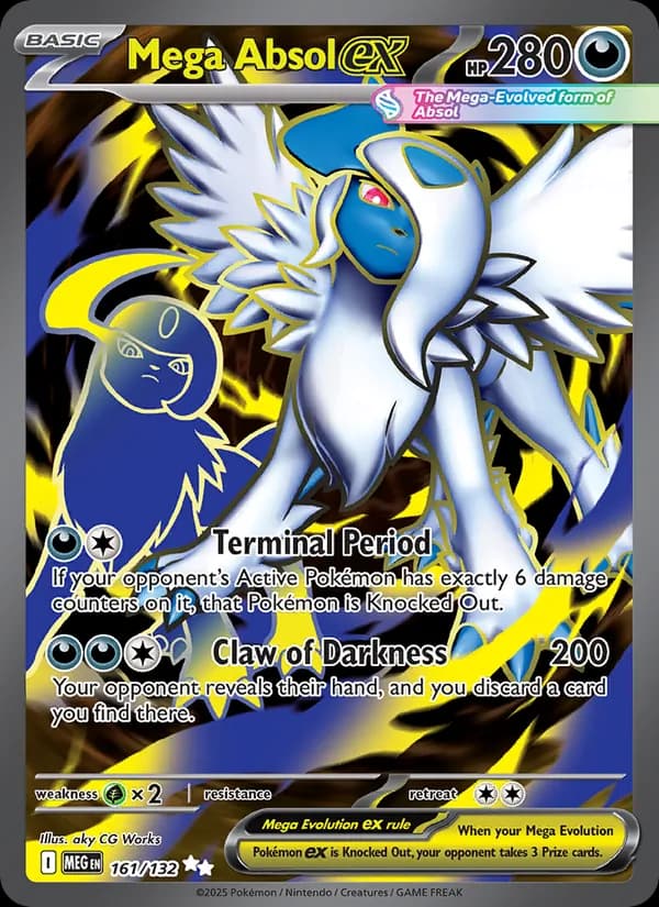 Mega Absol ex – Mega Evolution 161