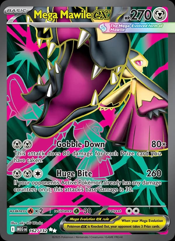 Mega Mawile ex – Mega Evolution 162