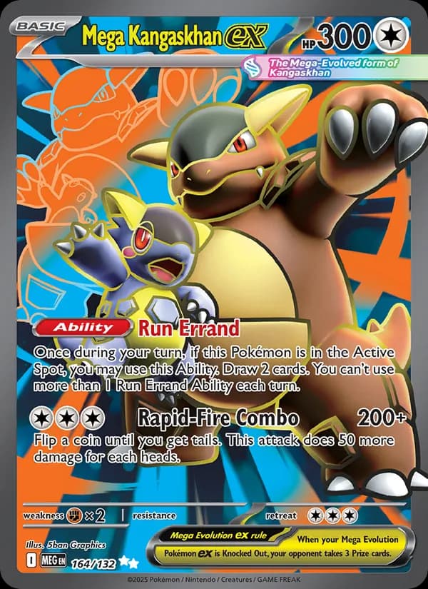 Mega Kangaskhan ex – Mega Evolution 164