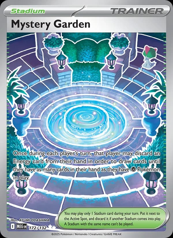 Mystery Garden – Mega Evolution 172