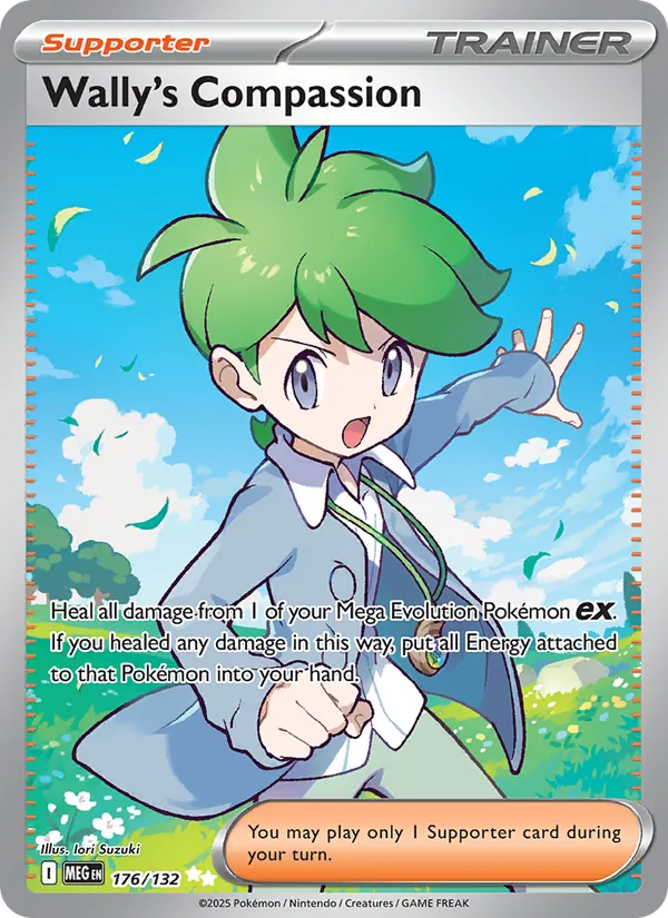 Wally's Compassion – Mega Evolution 176