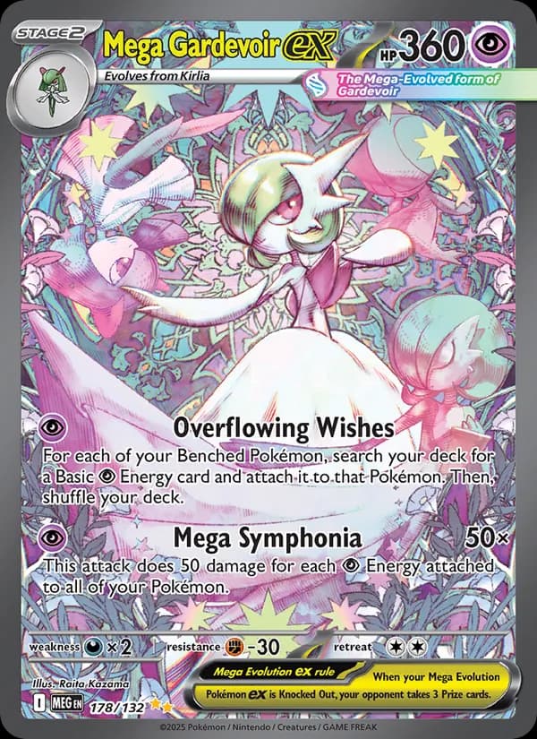 Mega Gardevoir ex – Mega Evolution 178