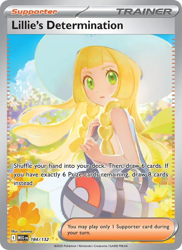 Lillie's Determination – Mega Evolution 184