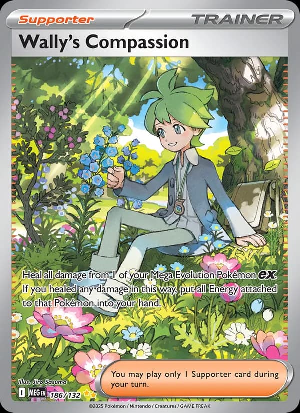 Wally's Compassion – Mega Evolution 186