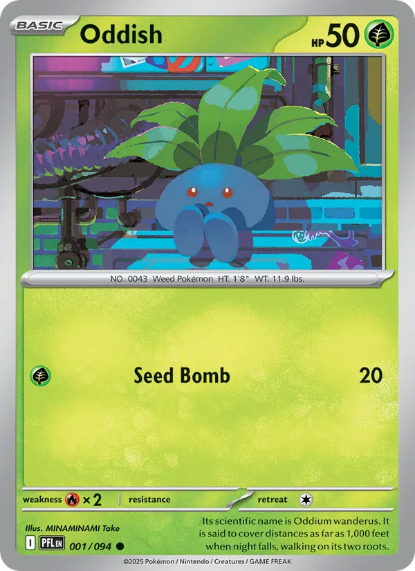 Oddish – Phantasmal Flames 001
