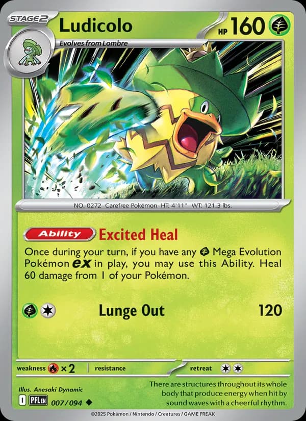 Ludicolo – Phantasmal Flames 007