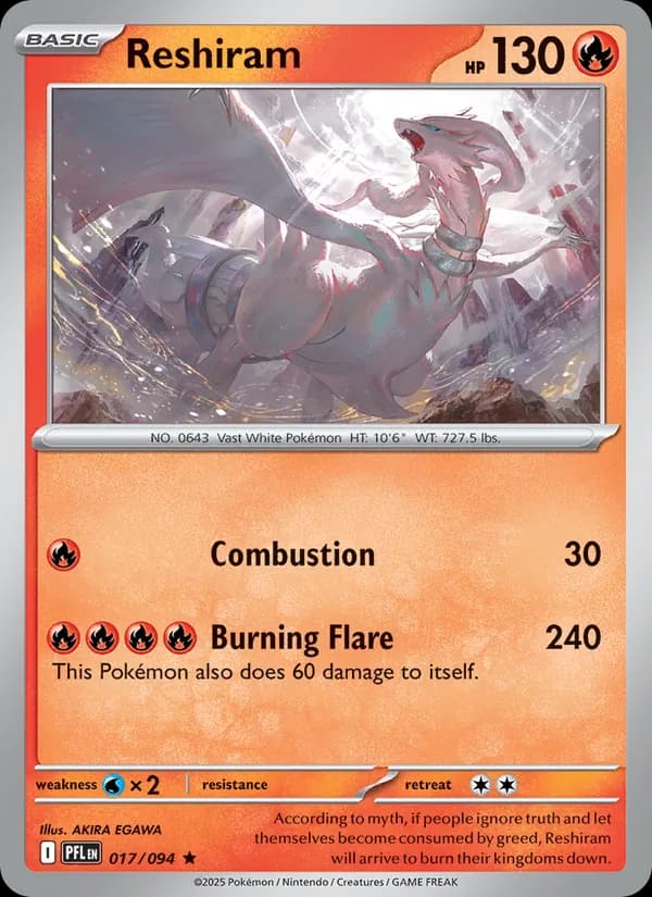 Reshiram – Phantasmal Flames 017