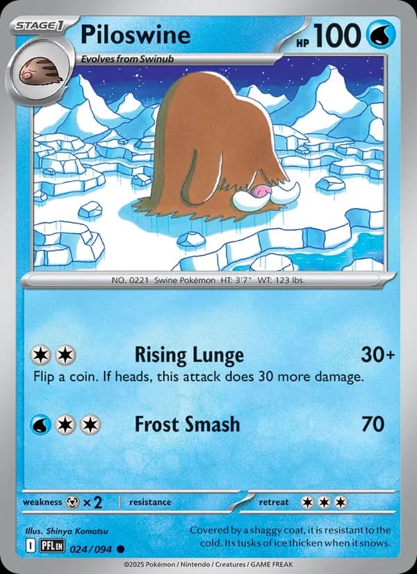 Piloswine – Phantasmal Flames 024