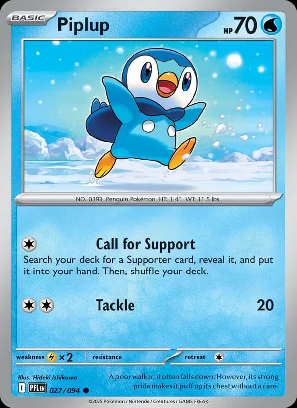 Piplup – Phantasmal Flames 027