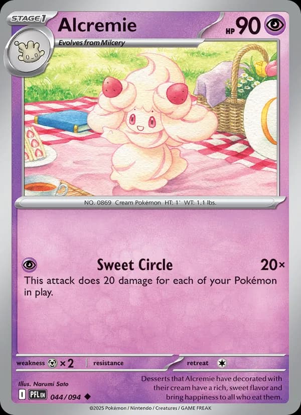 Alcremie – Phantasmal Flames 044