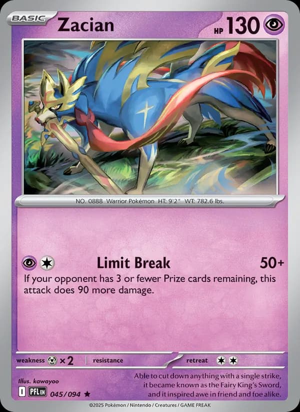 Zacian – Phantasmal Flames 045