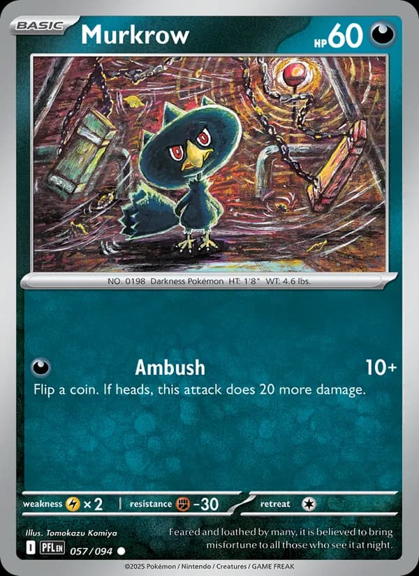Murkrow – Phantasmal Flames 057