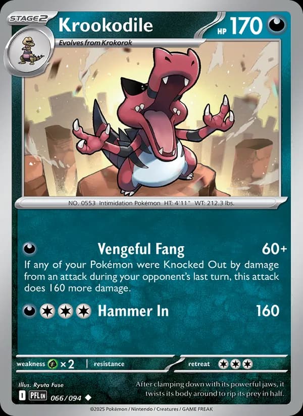 Krookodile – Phantasmal Flames 066