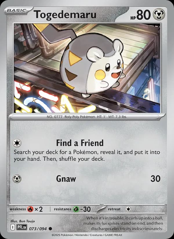 Togedemaru – Phantasmal Flames 073
