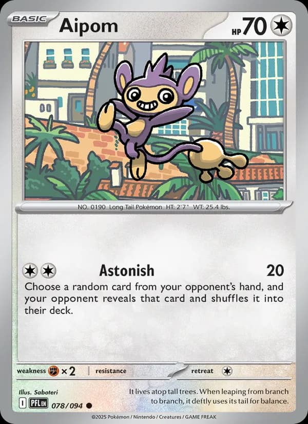 Aipom – Phantasmal Flames 078