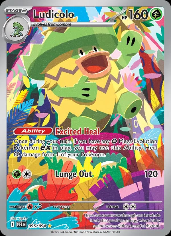 Ludicolo – Phantasmal Flames 095