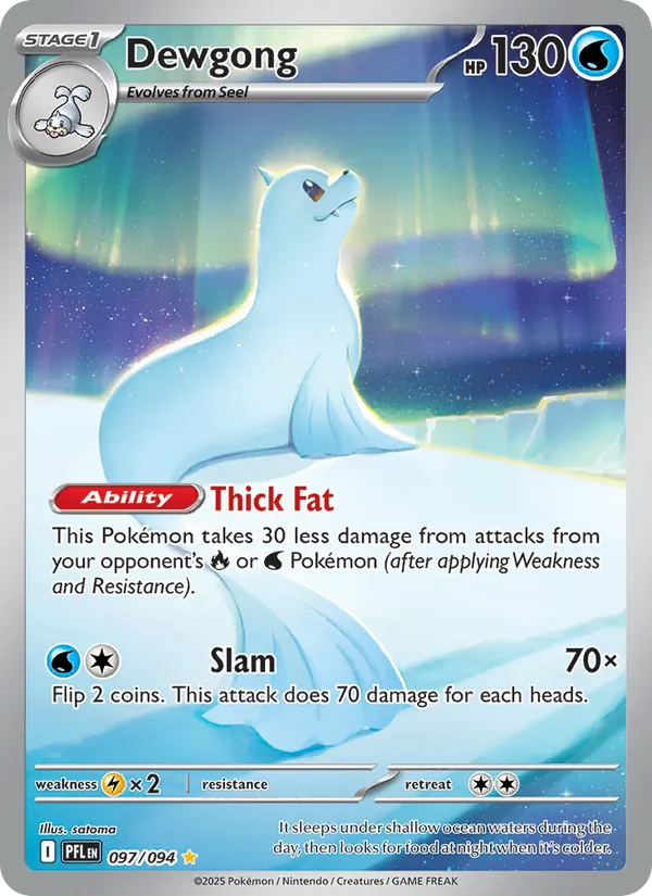 Dewgong – Phantasmal Flames 097