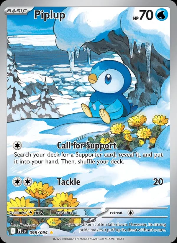 Piplup – Phantasmal Flames 098