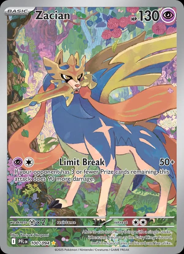 Zacian – Phantasmal Flames 100