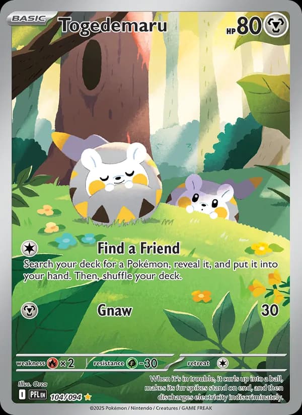 Togedemaru – Phantasmal Flames 104
