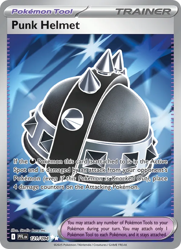 Punk Helmet – Phantasmal Flames 121