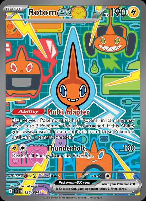 Rotom ex – Phantasmal Flames 126