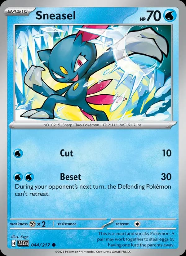 Sneasel – Ascended Heroes 044