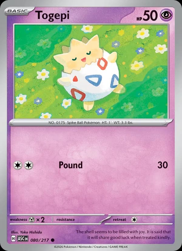 Togepi – Ascended Heroes 080