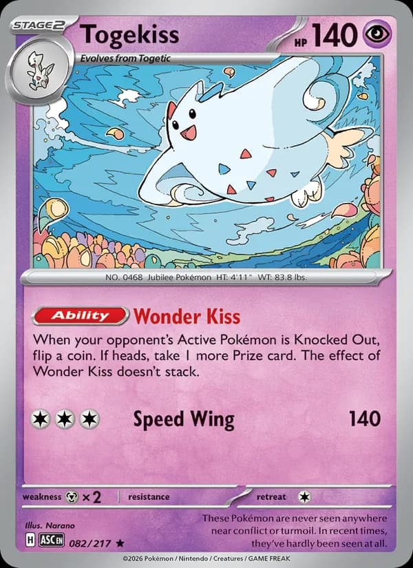 Togekiss – Ascended Heroes 082