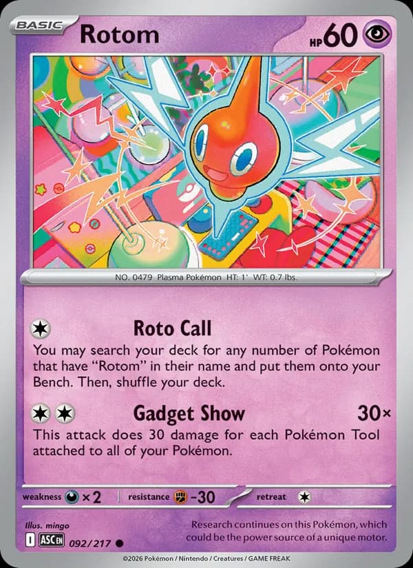 Rotom – Ascended Heroes 092