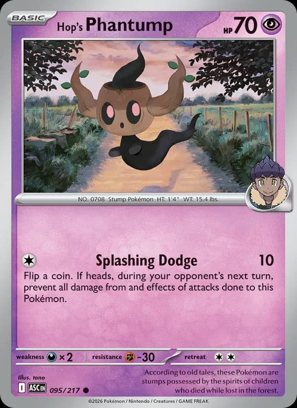 Hop's Phantump – Ascended Heroes 095
