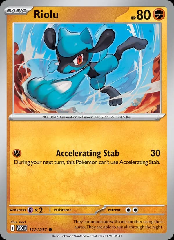 Riolu – Ascended Heroes 112