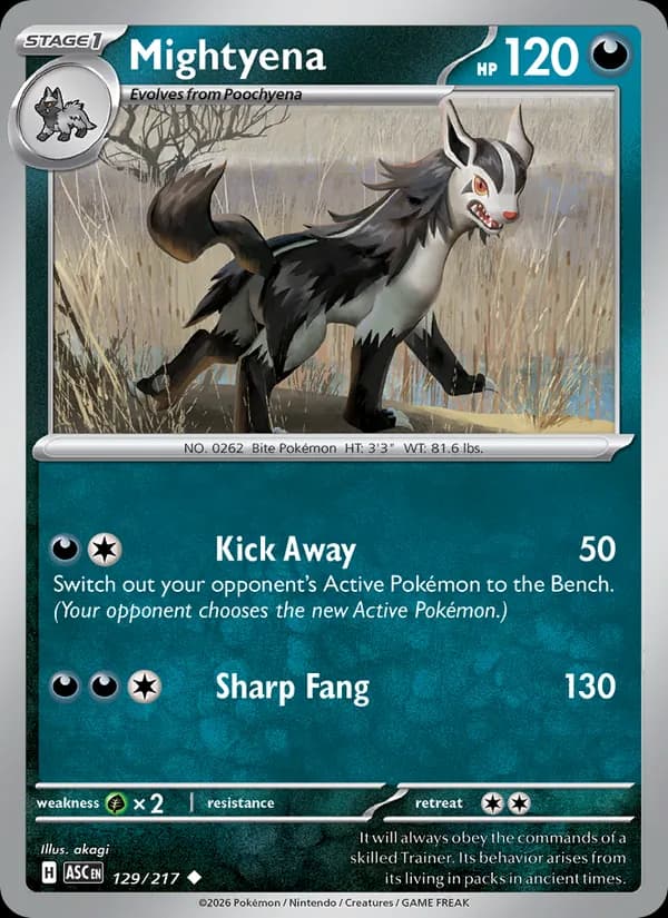 Mightyena – Ascended Heroes 129