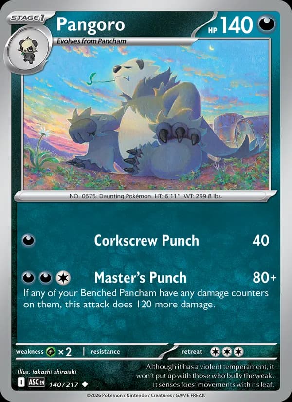 Pangoro – Ascended Heroes 140