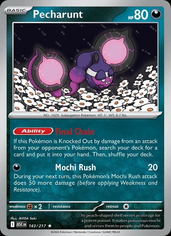 Pecharunt – Ascended Heroes 143