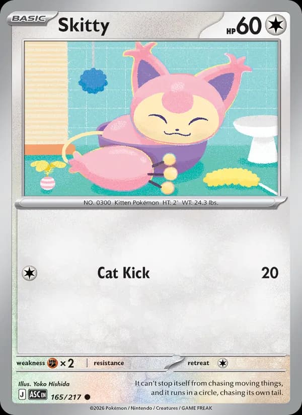 Skitty – Ascended Heroes 165