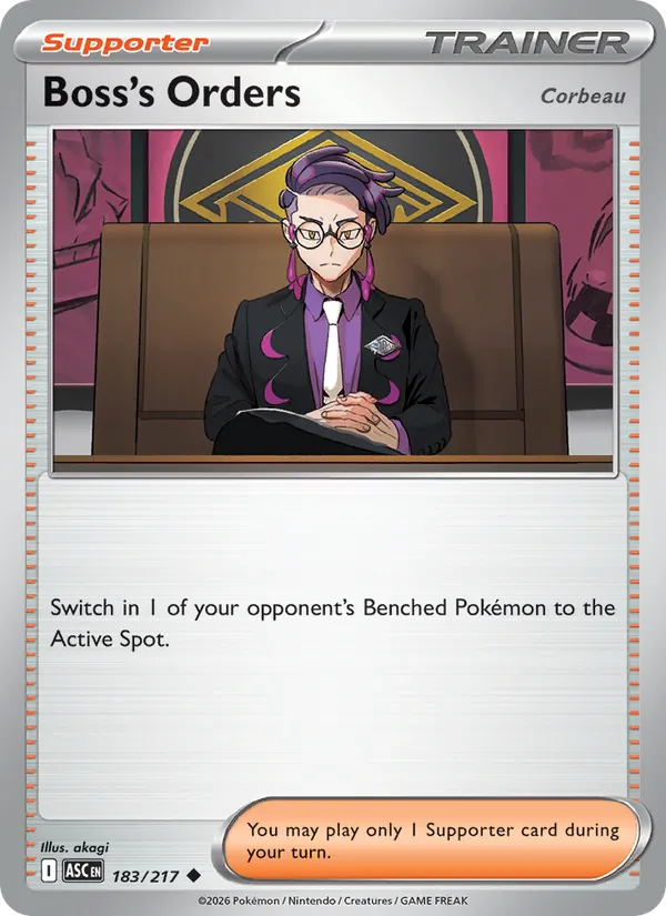 Boss's Orders – Ascended Heroes 183