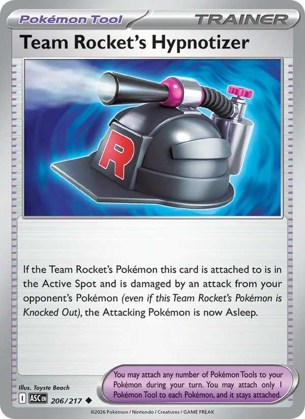 Team Rocket's Hypnotizer – Ascended Heroes 206